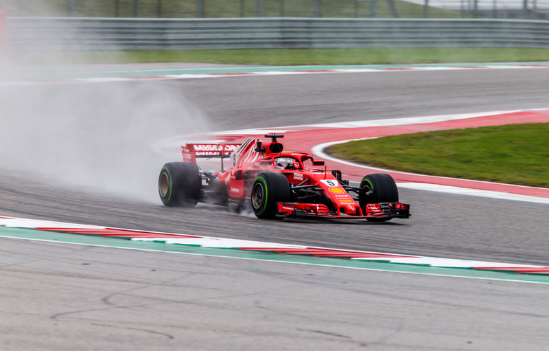 Illustration for article titled Here's All The Action From Friday At The U.S. Grand Prix